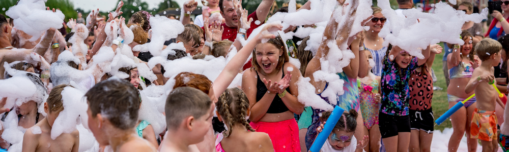 Foam Party at Rand Farm Park