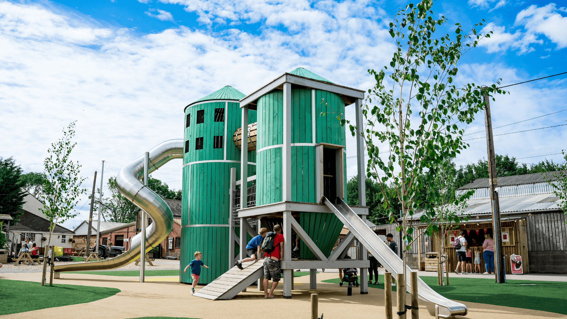 The Play Silos at Rand Farm Park