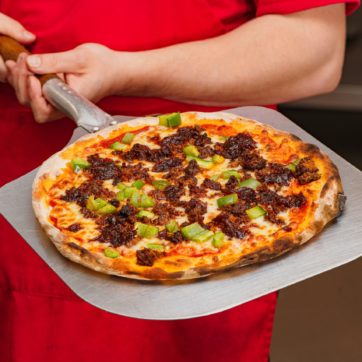 Pizza at Rand Farm Park