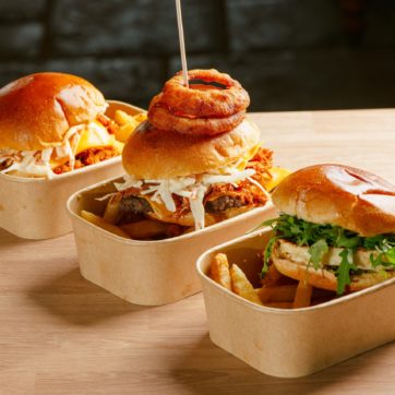 Burgers at Rand Farm Park