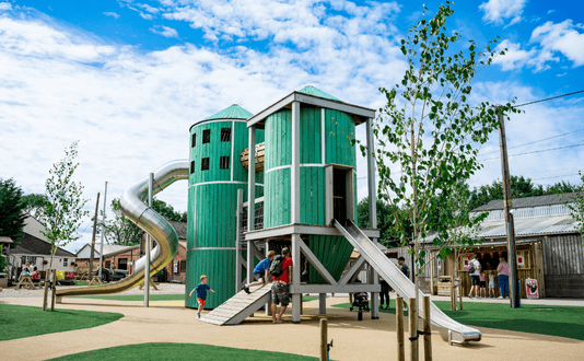 The Play Silos at Rand Farm Park Lincoln